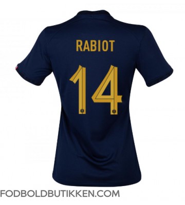 Frankrig Adrien Rabiot #14 Hjemmebanetrøje Dame VM 2022 Kortærmet